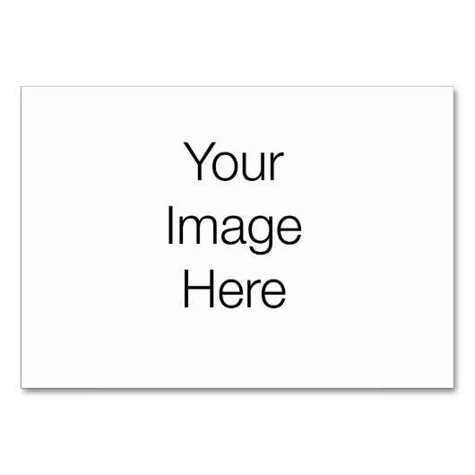 Numéro De Table Conception personnalisée (Dos)