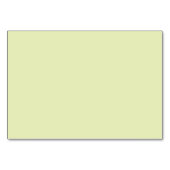 Numéro De Table Couleur de chaux brillante (Dos)