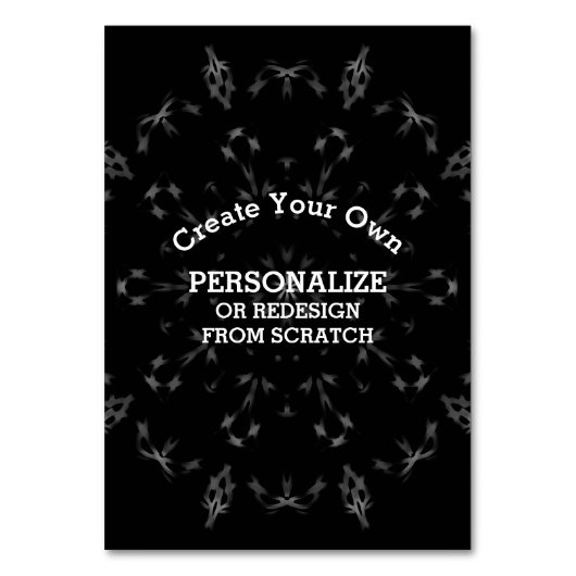 Numéro De Table Créez votre propre personnalisation (Par défaut)