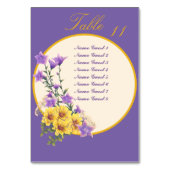 Numéro De Table Crème Spring Garden Collection (Par défaut)