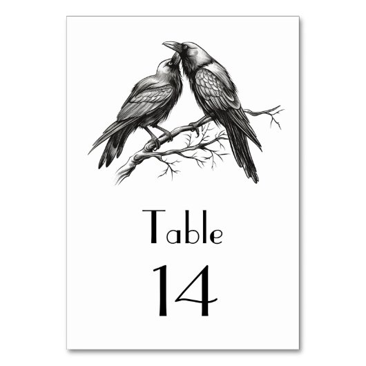 Numéro De Table Croisement de survol (Dos)