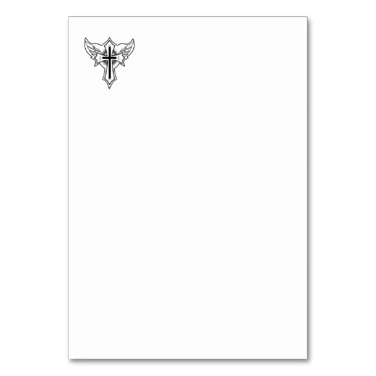 Numéro De Table Croix chrétienne (Par défaut)