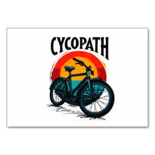 Numéro De Table Cycopath : Vélo énergétique avec le soleil couchan