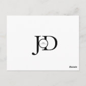 Numéro de table Damas noir et blanc (Dos)