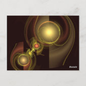 Numéro de table de connexion intime Carte postale (Dos)