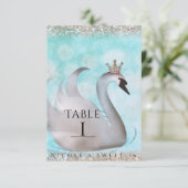 Numéro de table de conte de fées de la princesse c (Debout devant)