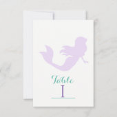 Numéro de table de fête d'anniversaire de plage de (Devant)