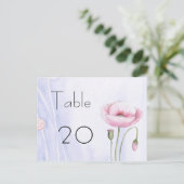 Numéro de table de jardin Carte postale (Debout devant)