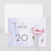 Numéro de table de jardin Carte postale (Devant / Derrière)