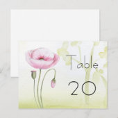 Numéro de table de jardin Carte postale (Devant / Derrière)