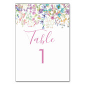 Numéro de table de la florale du champ (Par défaut)