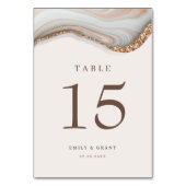 Numéro de table de marbre de pierre d'âge (Dos)