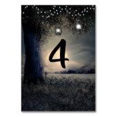 Numéro de table de mariage Arbre romantique au cla (Par défaut)