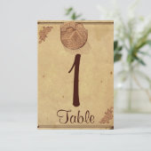 Numéro de table de mariage chic grange en pierre v (Debout devant)