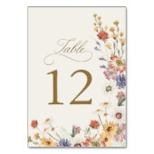 Numéro de table de mariage de jardin de fleurs sau (Par défaut)