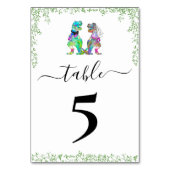 Numéro de table de mariage de la mariée et du mari (Par défaut)