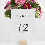 Numéro de table de Mariage de script minimaliste é<br><div class="desc">Numéro de table de Mariage de script minimaliste élégant. Découvrez toute la collection pour un thème mariage de coordonnées. Dm pour conseil ou personnalisation</div>