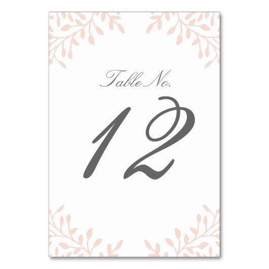 Numéro de table de mariage du jardin secret - Blus (Par défaut)