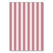 Numéro de table de mariage Élégance Classique Rose (Dos)