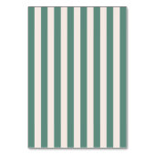 Numéro de table de mariage Élégance Classique Vert (Dos)