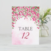 Numéro de table de mariage en forêt tropicale de b (Debout devant)