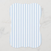 Numéro de table de mariage en forme de cabane bleu (Dos)