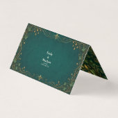 Numéro de table de mariage Forêt Enchantée (Back)