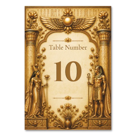 Numéro de table de mariage inspiré du Musée du lux (Par défaut)