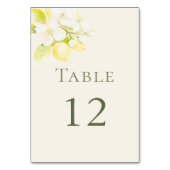 Numéro de table de mariage Jardin de fleurs de cit (Par défaut)