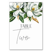 Numéro de table de mariage rustique floral Magnoli (Par défaut)