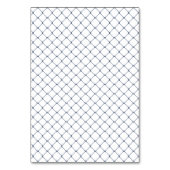 Numéro de table de pêche Acier bleu (Dos)