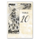 Numéro de table de princesse de conte de fées (Dos)