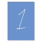 Numéro de table de réception de mariage Blue Jewel (Par défaut)