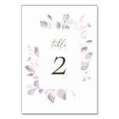 Numéro de table de remplissage Dreamy (Dos)