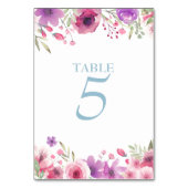 Numéro de table de roses de jardin de campagne à l (Par défaut)