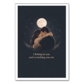 Numéro De Table Deep Love Illustration (Par défaut)