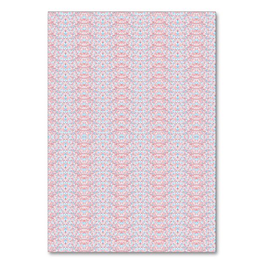 Numéro De Table Délicat, répétitif, rose clair et bleu clair pat (Par défaut)