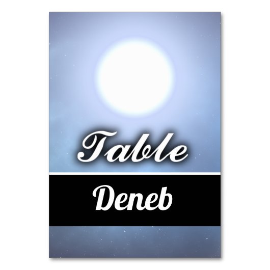 Numéro De Table Deneb (Par défaut)