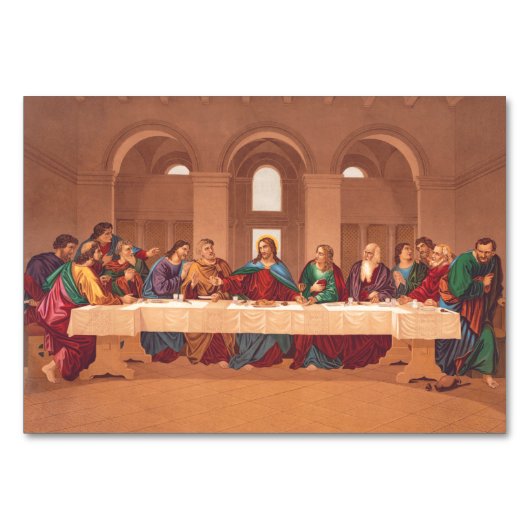 Numéro De Table Dernière Cène de Jésus-Christ (Devant)