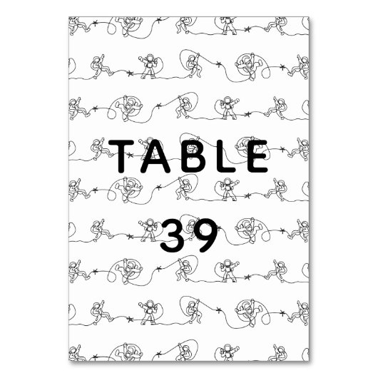 Numéro de table des astronautes (Par défaut)