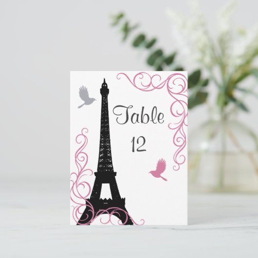 Numéro de table des Inséparables noirs (Debout devant)