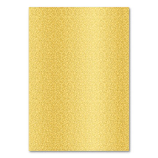 Numéro De Table Design Gold Twinkle Lights (Dos)