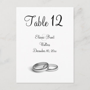 Numéro de table d'éternité