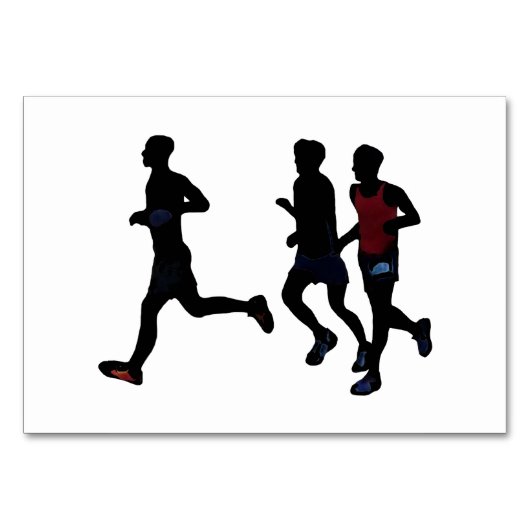 Numéro De Table Diffuser avec diligence les coureurs, lire les car (Devant)