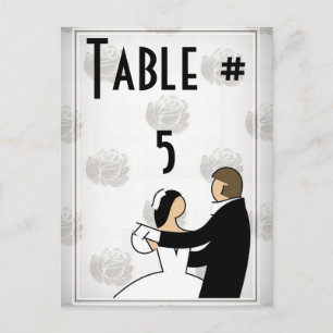Numéro de table d'invité