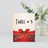 Numéro de table d'invité (Debout devant)