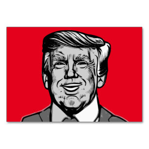 NUMÉRO DE TABLE DONALD TRUMP