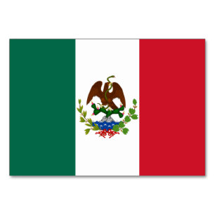 Numéro De Table Drapeau de la République mexicaine : 1824-1835, Pè