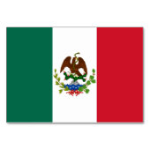Numéro De Table Drapeau de la République mexicaine : 1824-1835, Pè (Dos)