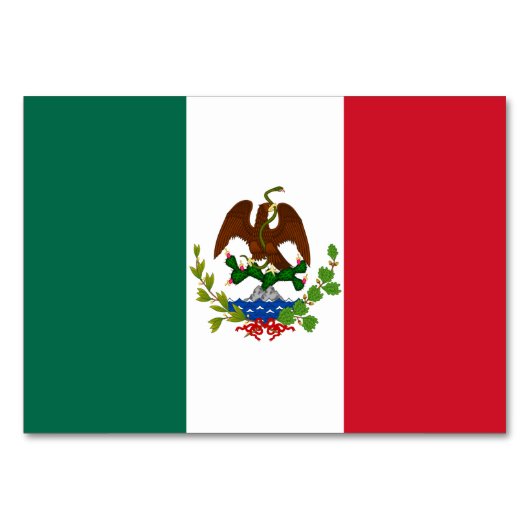 Numéro De Table Drapeau de la République mexicaine : 1824-1835, Pè (Devant)